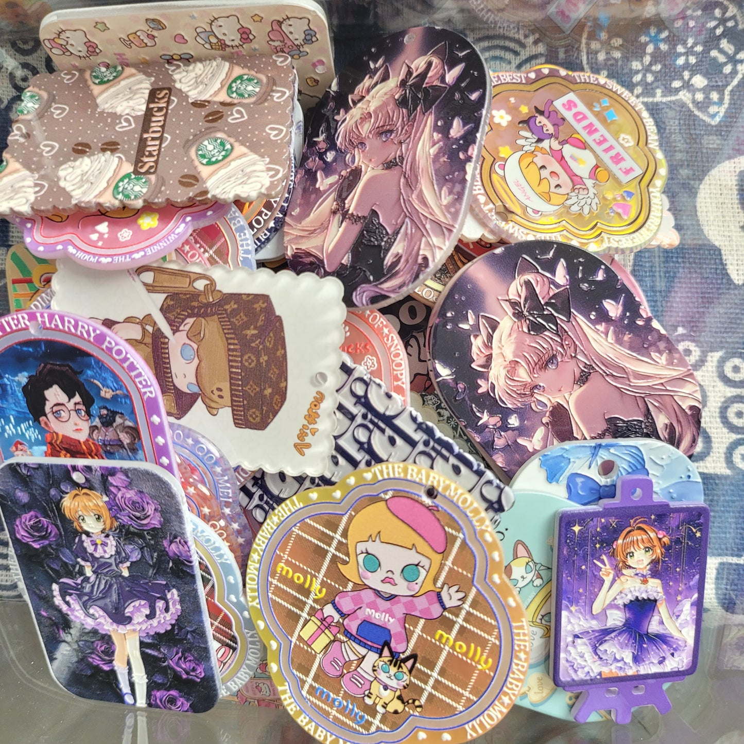 R777 めっちゃくちゃ可愛いアクリルプレート ミックス(8枚 ランダム)