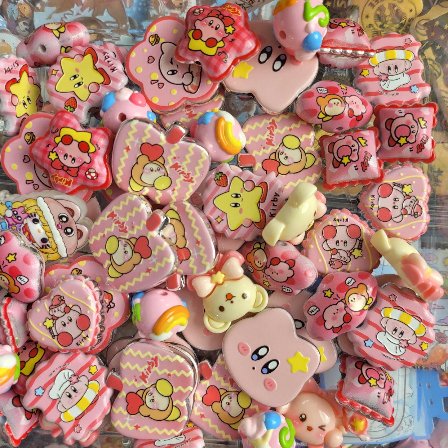 R166「 12/28新作」めっちゃ人気「超可愛い浮き彫り!!星のカービィ。♥。・゚♡゚・。♥。・゚♡゚・。♥。」