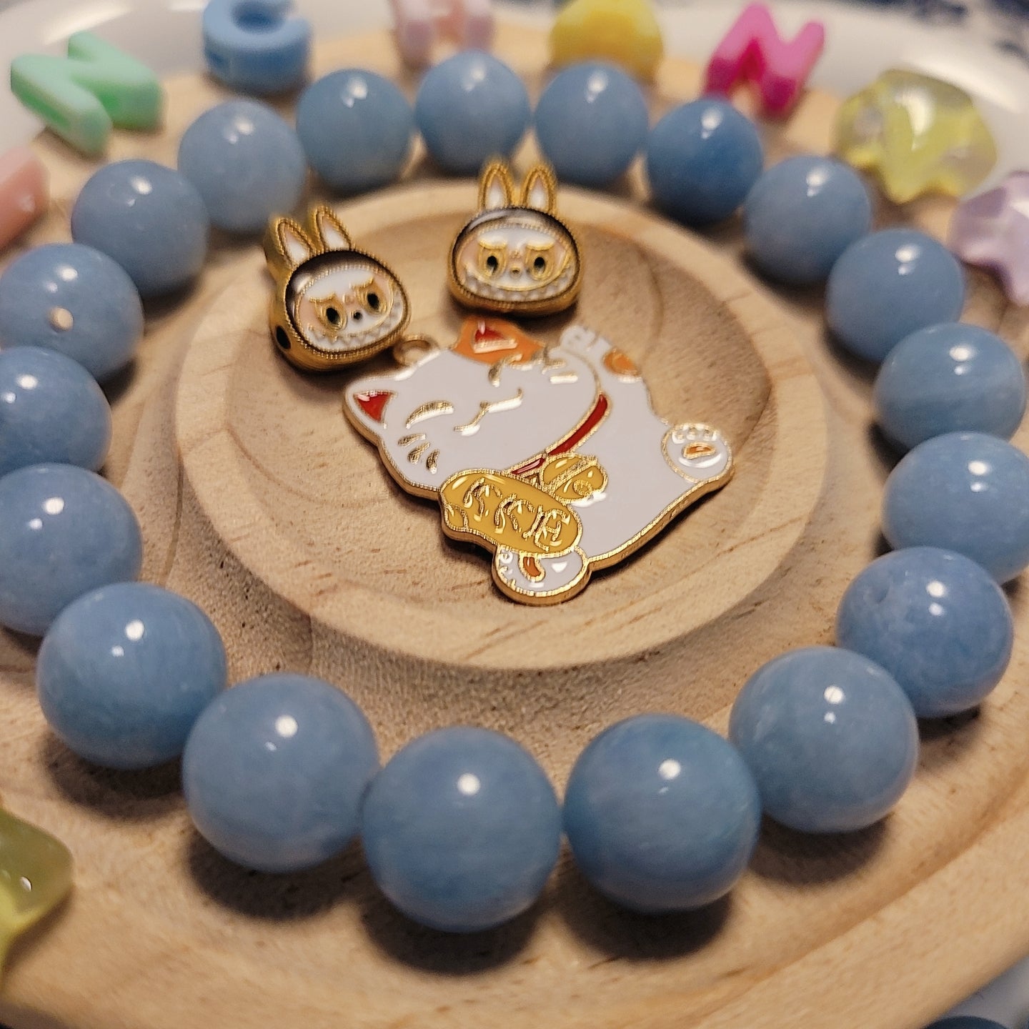 おすすめ:高品質天然 アクアマリン(10mm)T004 海の石 天使の石 めっちゃお得!!