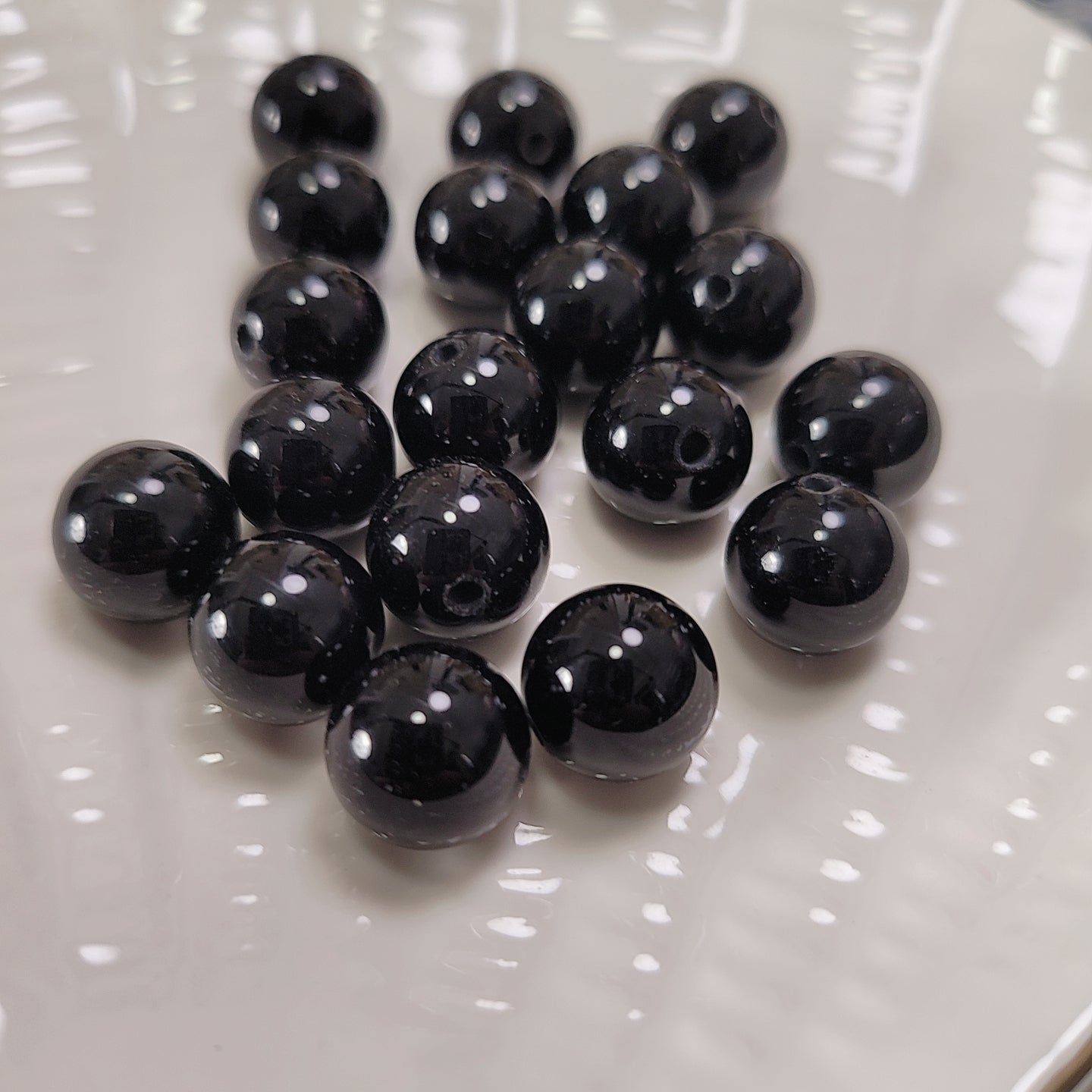 おすすめ: 天然黒瑪瑙(くろめのう)(10mm)T005めっちゃお得!!!