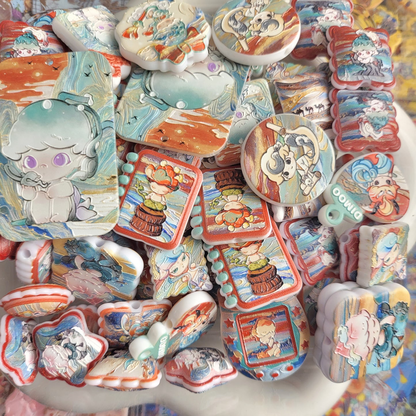 R185「 2026 01/06新作」めっちゃ人気「浮き彫り!!超可愛い、人気商品 幻Dimoo 。♥。・゚♡゚・。♥。・゚♡゚・。♥。」