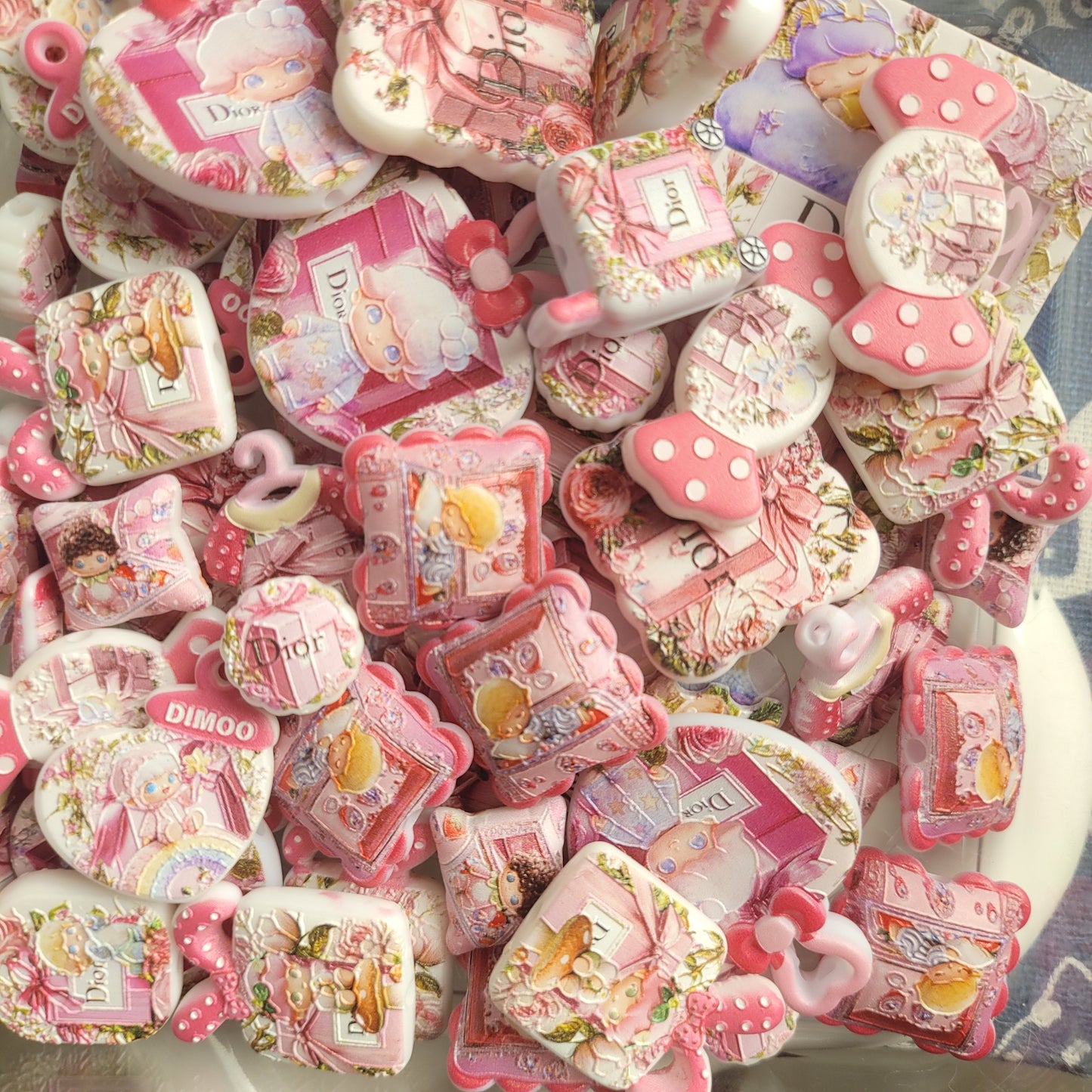 R200「01/17再販」めっちゃ人気「超可愛い、人気商品 Dimooのお花屋さん。♥。・゚♡゚・。♥。・゚♡゚・。♥。」