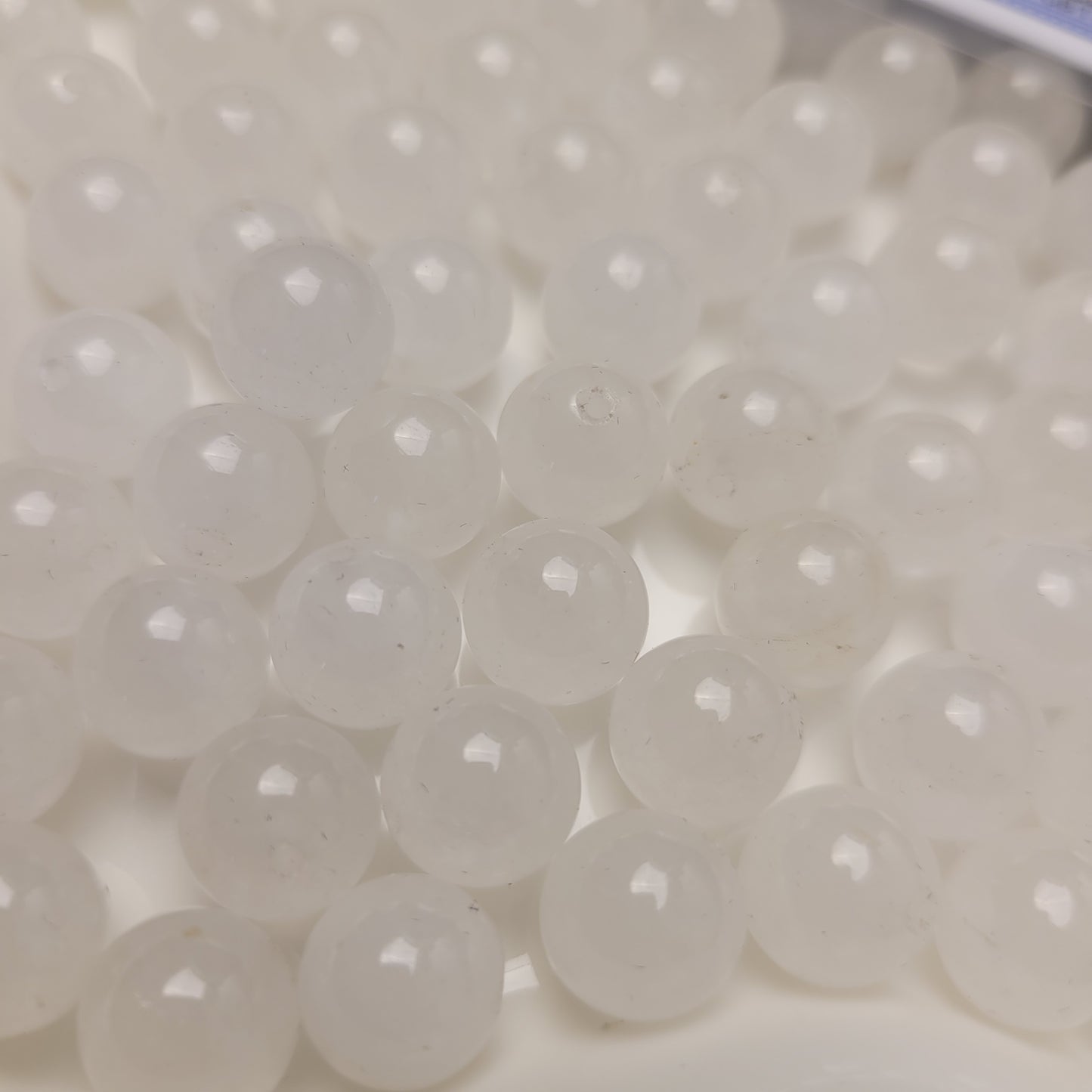 おすすめT018　天然７Ａホワイトファントムクォーツ　認証書付き（サイズ１０ｍｍ）めっちゃお得