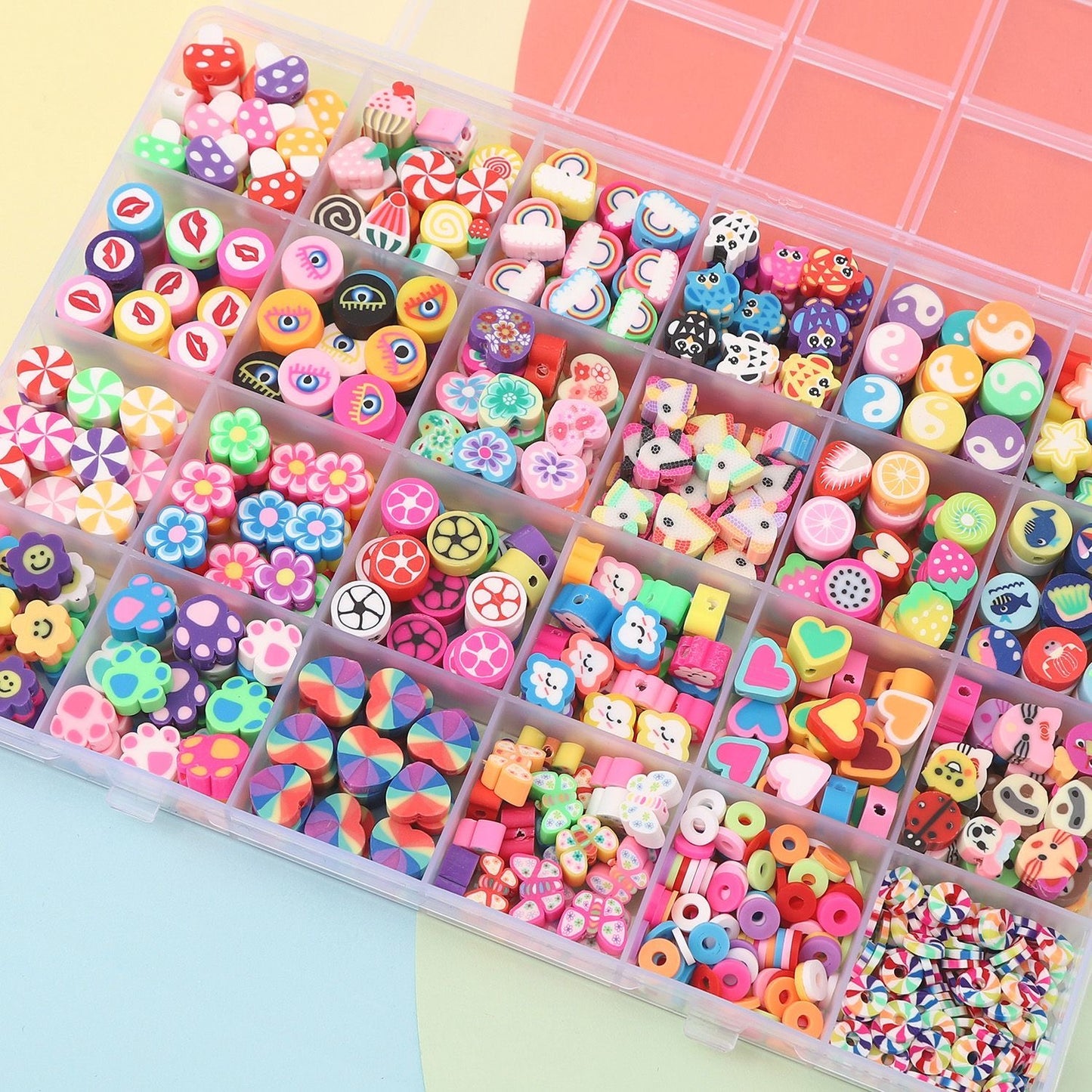 Z002　10/19新作　「オーダーメイド予約」ビーズ宝箱ミックス　24種類合計560粒！！！