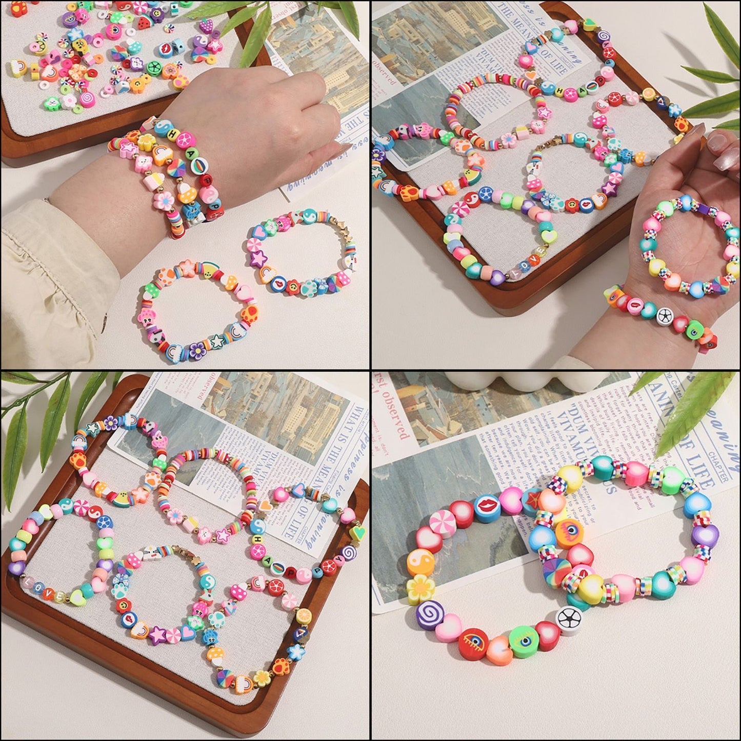 Z002　10/19新作　「オーダーメイド予約」ビーズ宝箱ミックス　24種類合計560粒！！！