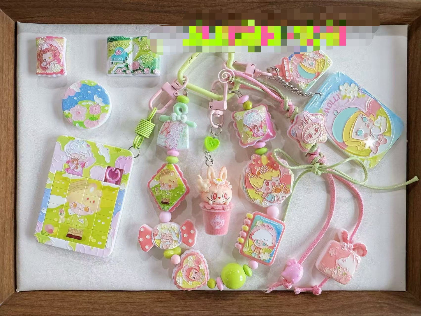 R069「 10/22新作！！！」オーダーメイド　めっちゃレア　浮き彫り「人気」「キャンディパーク｡♥｡･ﾟ♡ﾟ･｡♥｡･ﾟ♡ﾟ･｡♥｡」