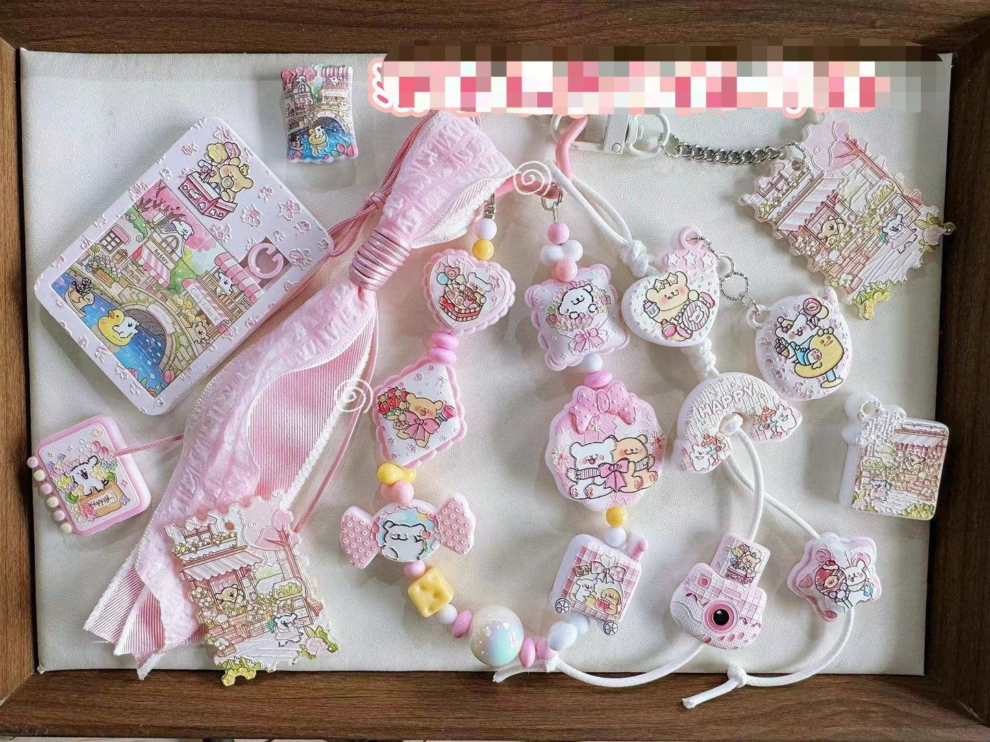 R076「 10/28新作！！！」オーダーメイド　浮き彫り「人気」「ハッピーランド｡♥｡･ﾟ♡ﾟ･｡♥｡･ﾟ♡ﾟ･｡♥｡」