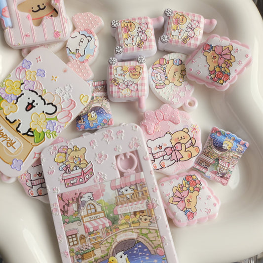 R076「 10/28新作！！！」オーダーメイド　浮き彫り「人気」「ハッピーランド｡♥｡･ﾟ♡ﾟ･｡♥｡･ﾟ♡ﾟ･｡♥｡」