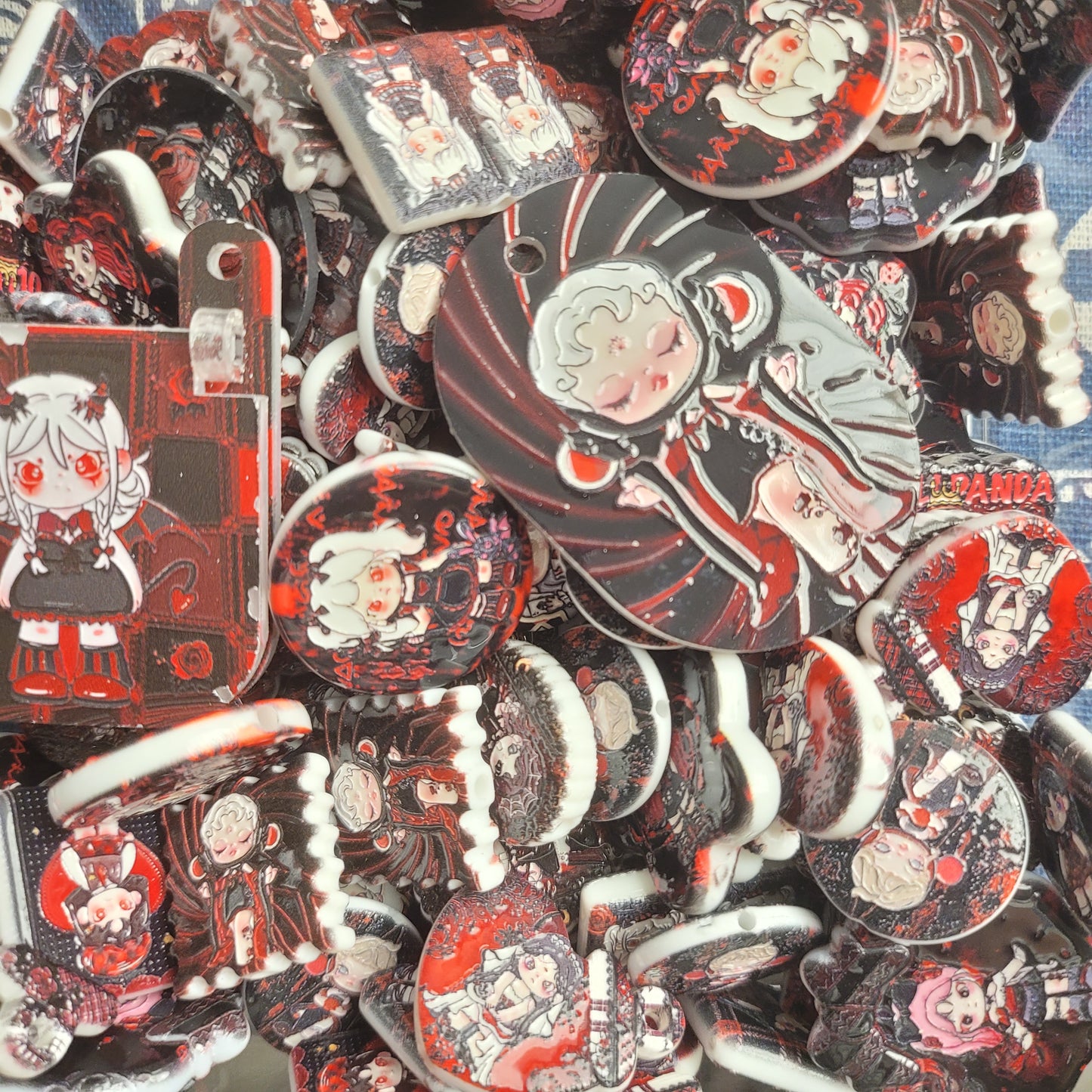 R077「 10/29新作！！！」オーダーメイド　浮き彫り「人気」「ハロウインドラ｡♥｡･ﾟ♡ﾟ･｡♥｡･ﾟ♡ﾟ･｡♥｡」