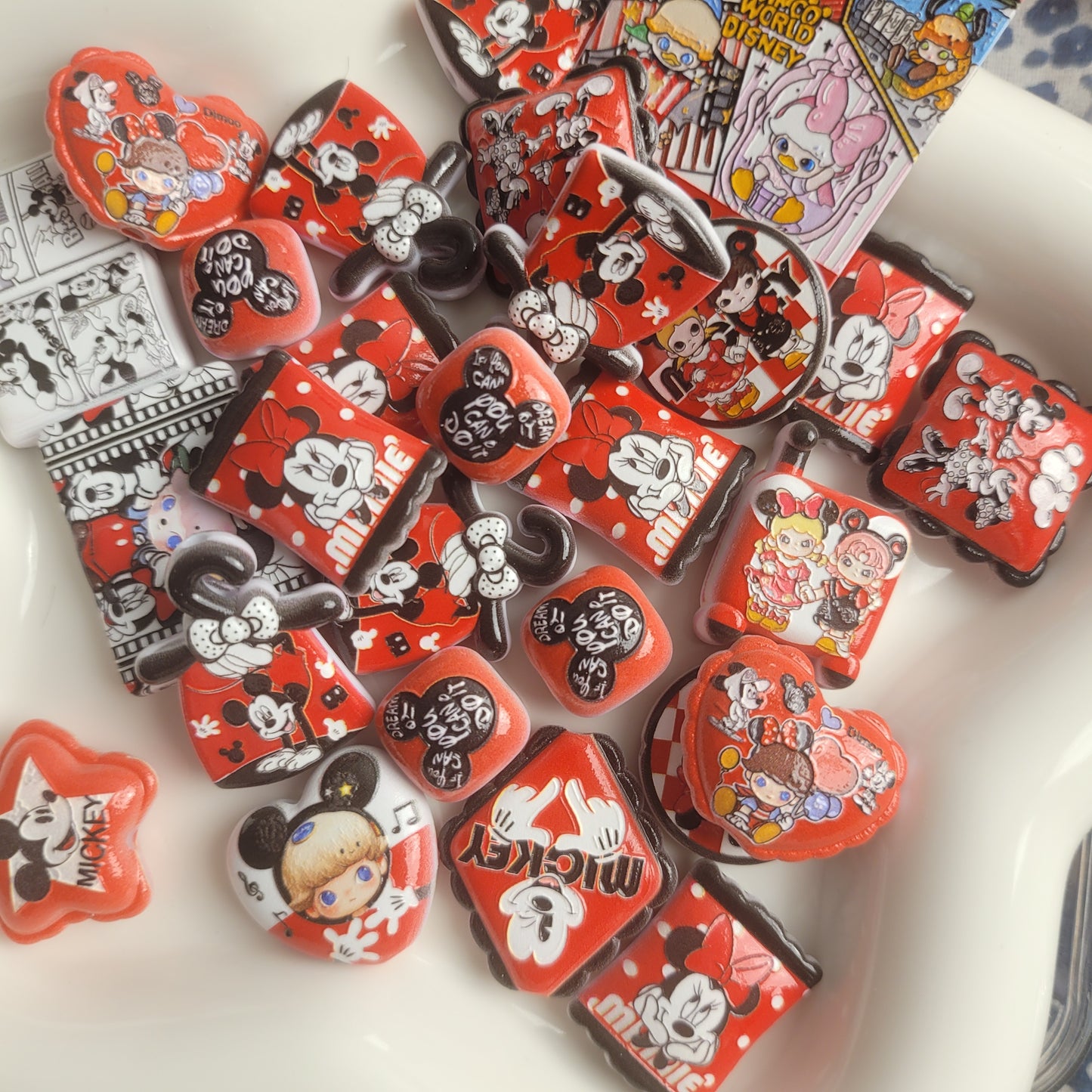 R082「 11/4新作！！！」オーダーメイド　浮き彫り「人気」「ミッキディも｡♥｡･ﾟ♡ﾟ･｡♥｡･ﾟ♡ﾟ･｡♥｡」