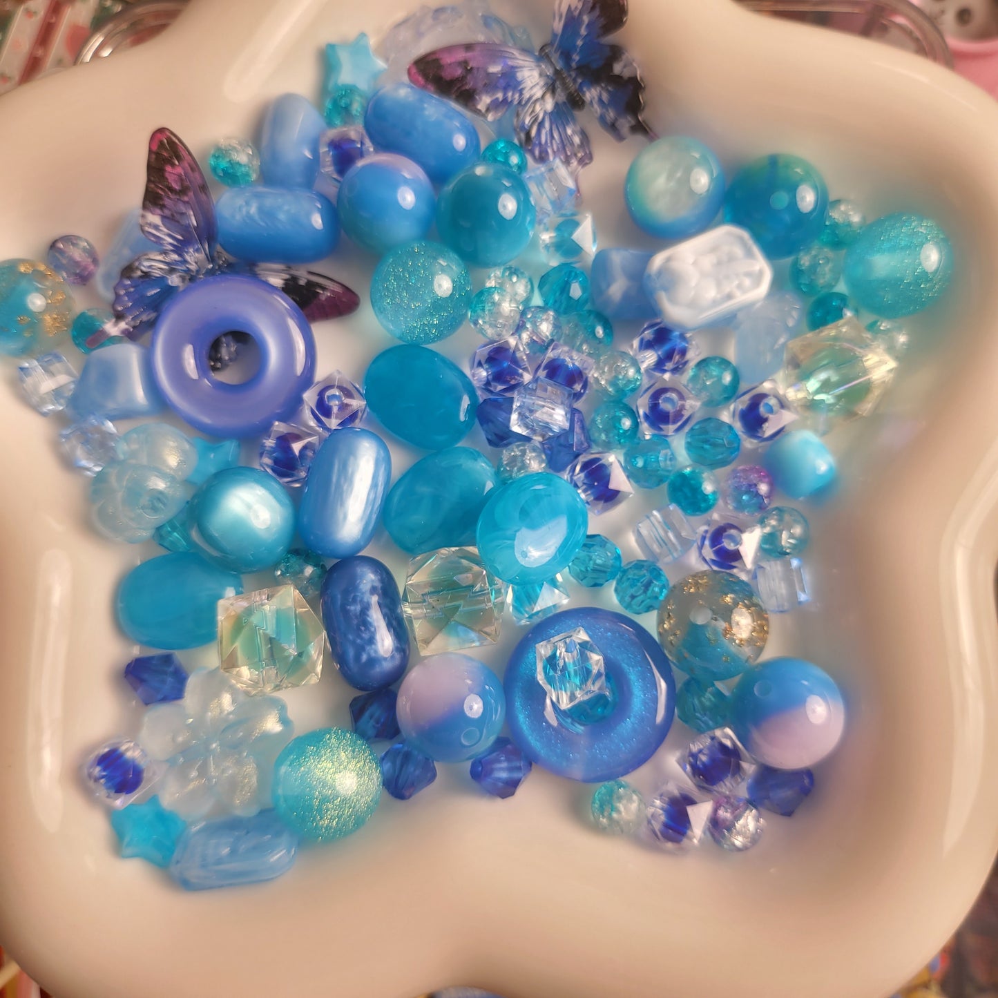 R092「 11/22再販中！！！」オーダーメイド「人気」「ブルーハーツダイヤ｡♥｡･ﾟ♡ﾟ･｡♥｡･ﾟ♡ﾟ･｡♥｡」