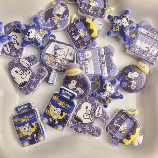 R0104「 11/16新作！！！」オーダーメイド「人気」「流れ星Snoopy｡♥｡･ﾟ♡ﾟ･｡♥｡･ﾟ♡ﾟ･｡♥｡」