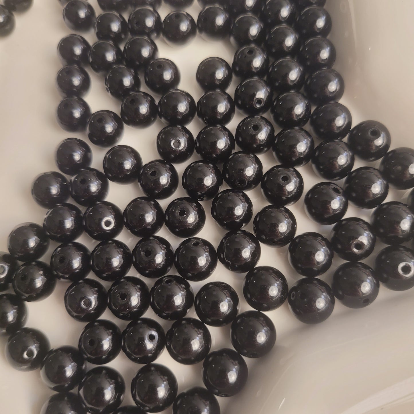 T026　「11/22新作」　天然黒瑪瑙　オニキス　7Ａ　超お得