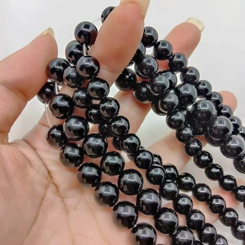 T026　「11/22新作」　天然黒瑪瑙　オニキス　7Ａ　超お得