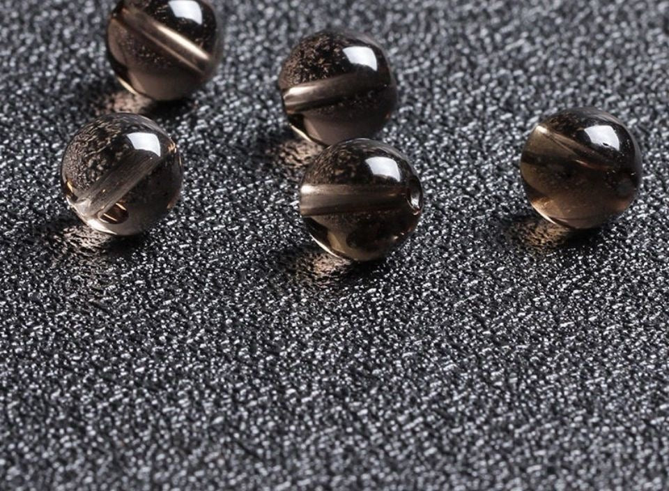 おすすめ：「11/30再販中」高品質７Aスモーキークォーツ（10ｍｍ）T003　天然茶水晶　めっちゃお得！！