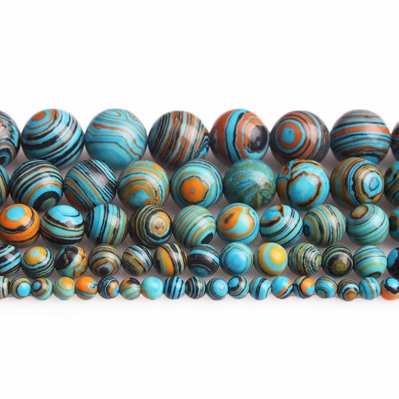 T028　「12/04新作」　ブルーマラカイト　10ｍｍ