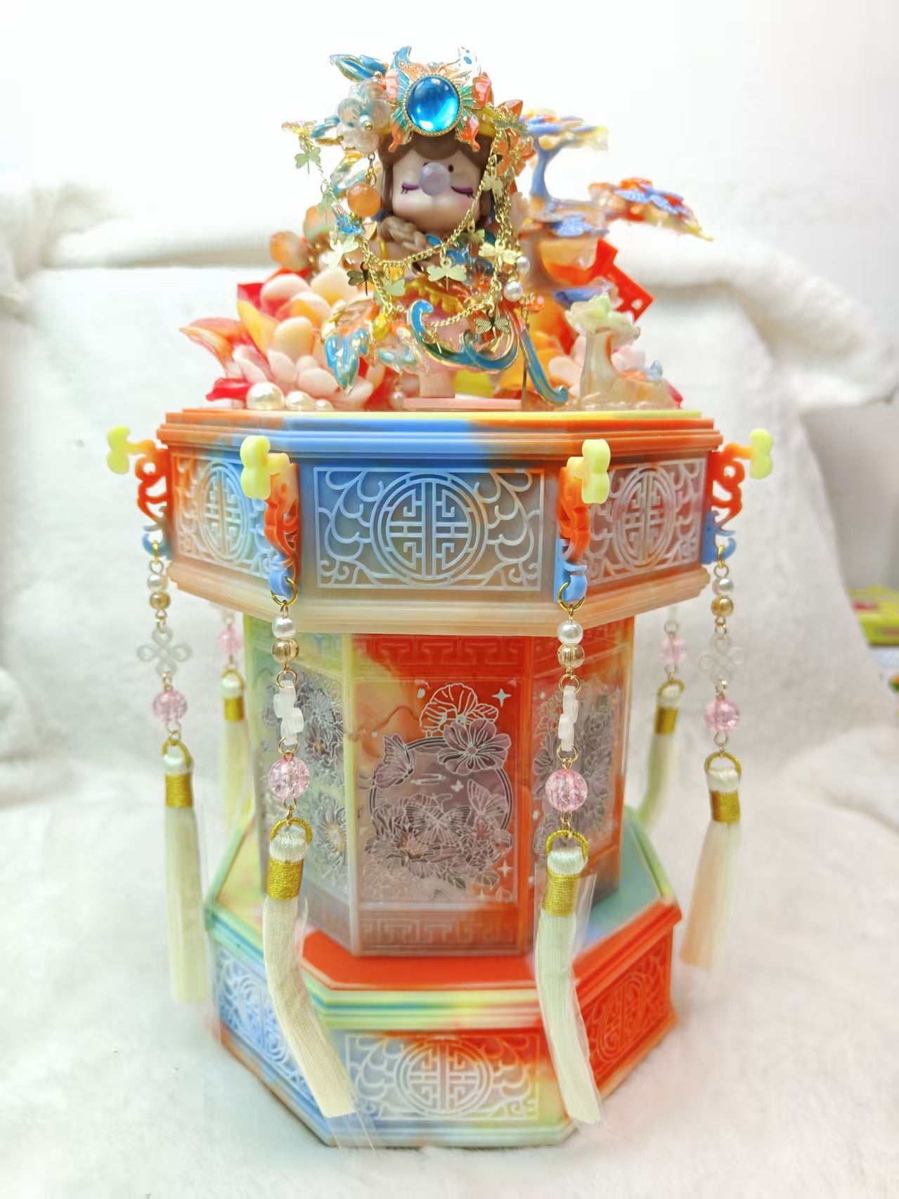 K001　DIY飾り完成作品　めっちゃくちゃ人気で　可愛い