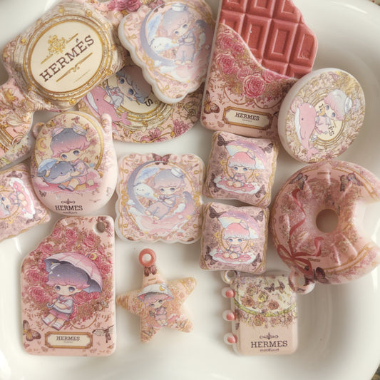 R160「 12/24新作.｡.:*･ﾟMerry X'mas:*･ﾟ｡:.*」めっちゃ人気「超kawai！！ドーナツDIMOO｡♥｡･ﾟ♡ﾟ･｡♥｡･ﾟ♡ﾟ･｡♥｡」