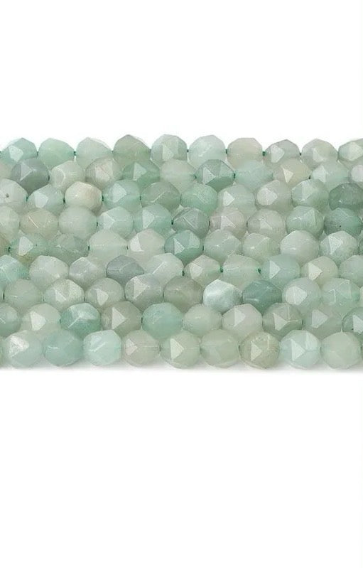 T030「12/27新作」超お得　天然アベンチュリン（砂金石）　カット面　10ｍｍ