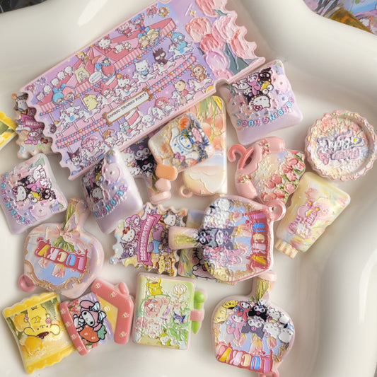 R169「 12/28新作」めっちゃ人気「超可愛い浮き彫り！！サンリオランドパーク｡♥｡･ﾟ♡ﾟ･｡♥｡･ﾟ♡ﾟ･｡♥｡」