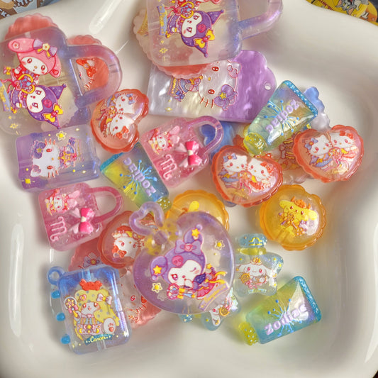 R182「 2026 01/06新作」めっちゃ人気「浮き彫り！！夜光　キャンディサンリオ｡♥｡･ﾟ♡ﾟ･｡♥｡･ﾟ♡ﾟ･｡♥｡」