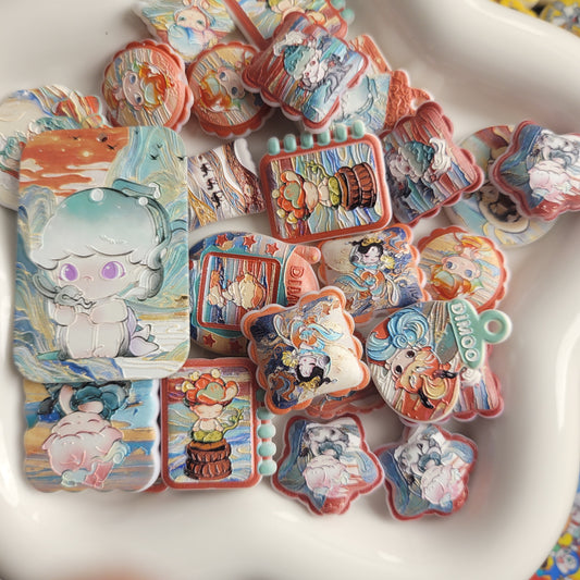 R185「 2026 01/06新作」めっちゃ人気「浮き彫り！！超可愛い、人気商品　幻Dimoo　｡♥｡･ﾟ♡ﾟ･｡♥｡･ﾟ♡ﾟ･｡♥｡」