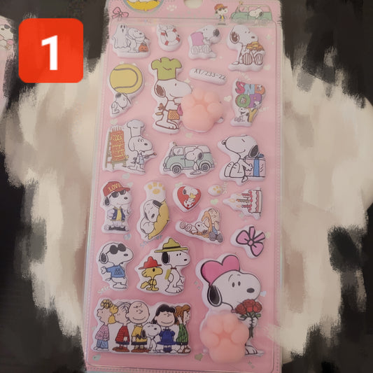 S001　可愛いシール（ボンボンドロップ）　８種類から