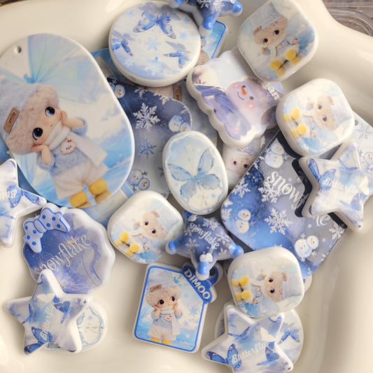 R229「01/30新作」めっちゃ人気「超可愛い、人気　DIMOO　スノーワールド｡♥｡･ﾟ♡ﾟ･｡♥｡･ﾟ♡ﾟ･｡♥｡」