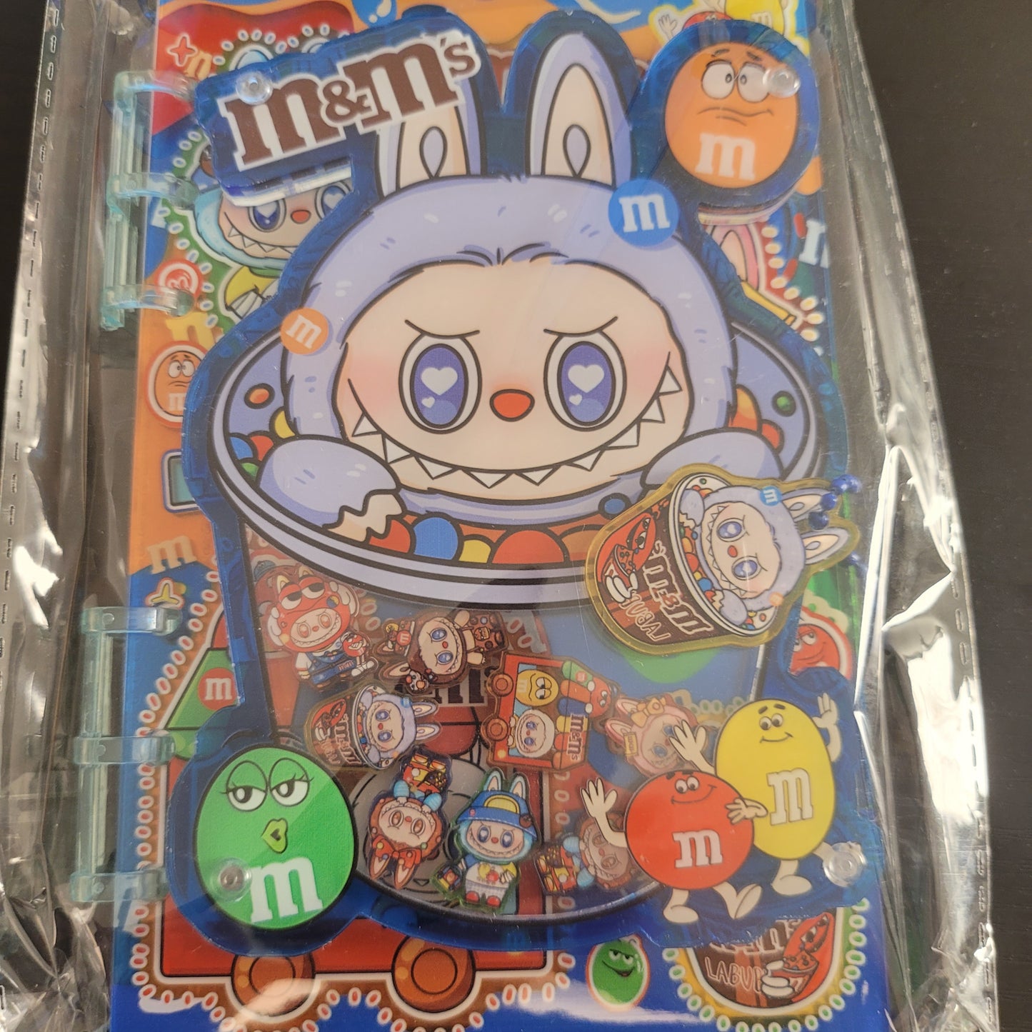 S006 2/7新作　シャカシャカノート　A６サイズ　MチョコブブとアイスKitty　めっちゃくちゃ可愛い