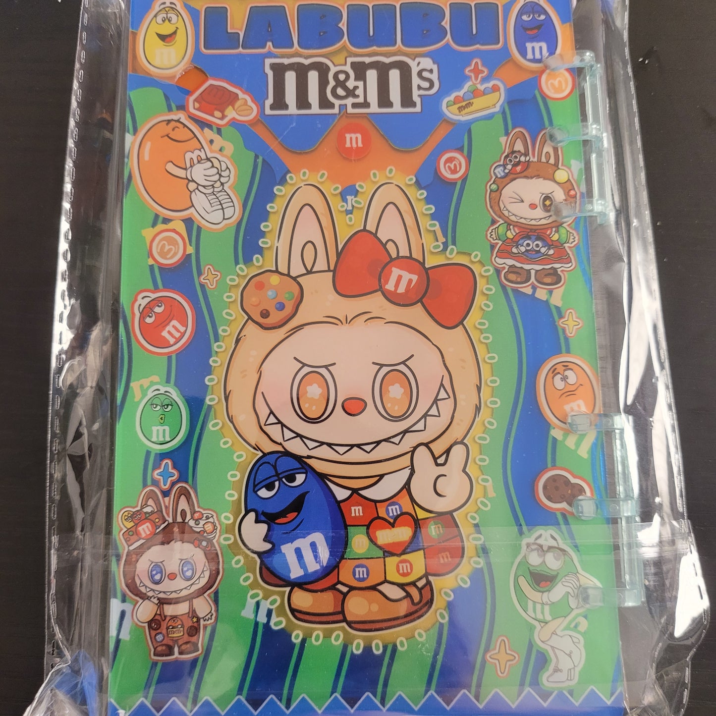 S006 2/7新作　シャカシャカノート　A６サイズ　MチョコブブとアイスKitty　めっちゃくちゃ可愛い