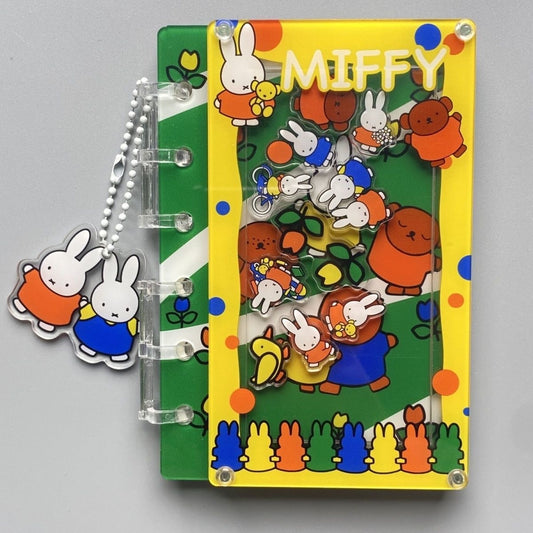 S007 2/7新作　シャカシャカノート　A7サイズ　miffymiffy　めっちゃくちゃ可愛い