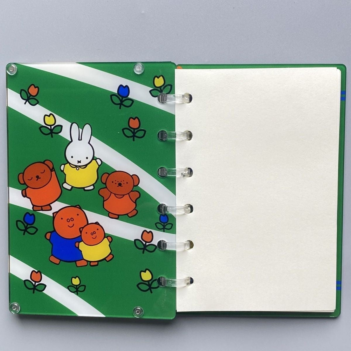 S007 2/7新作　シャカシャカノート　A7サイズ　miffymiffy　めっちゃくちゃ可愛い