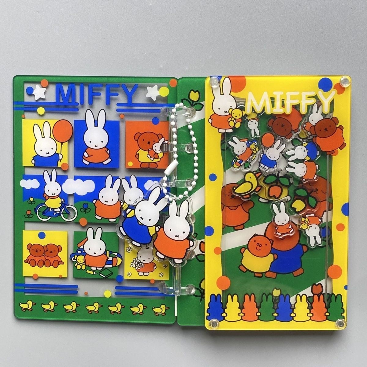 S007 2/7新作　シャカシャカノート　A7サイズ　miffymiffy　めっちゃくちゃ可愛い