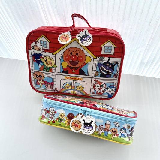 S012「02/14バレンタイン新作」　めっちゃくちゃ可愛い、人気　アンパンマンシリーズ　収納バッグ