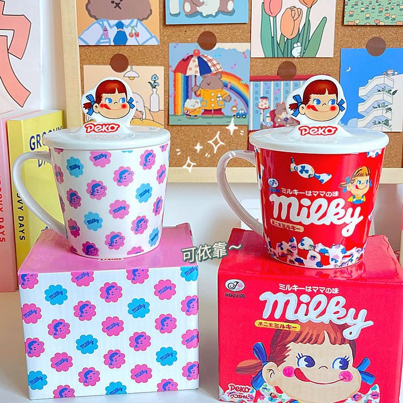 S017　ペコちゃん　マグカップ　ミルキー　めっちゃくちゃ可愛い