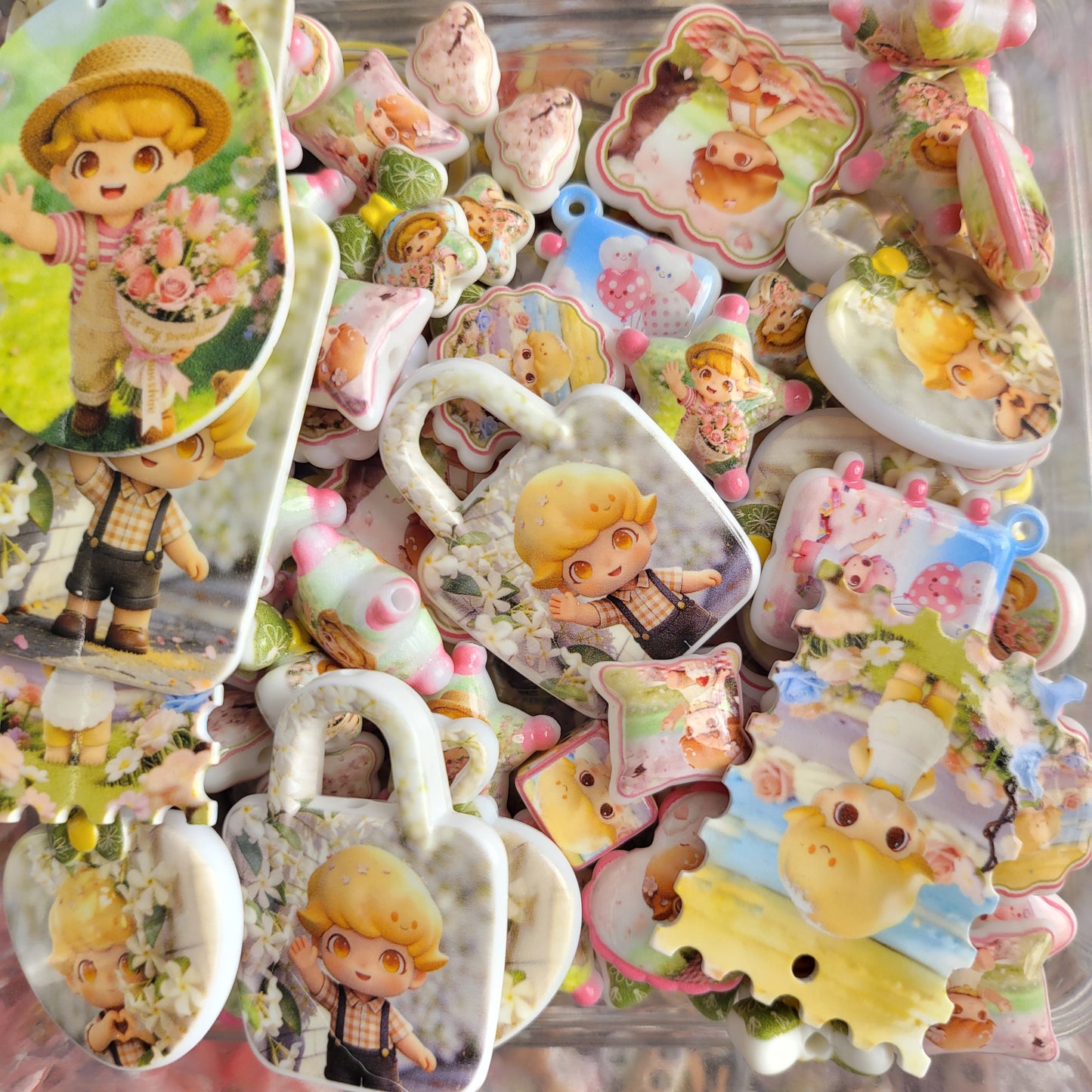 R246「03/12新作ビーズまとめ」めっちゃ人気「超可愛い、人気　｡♥｡･ﾟ♡ﾟ･｡♥｡･ﾟ♡ﾟ･｡♥｡」