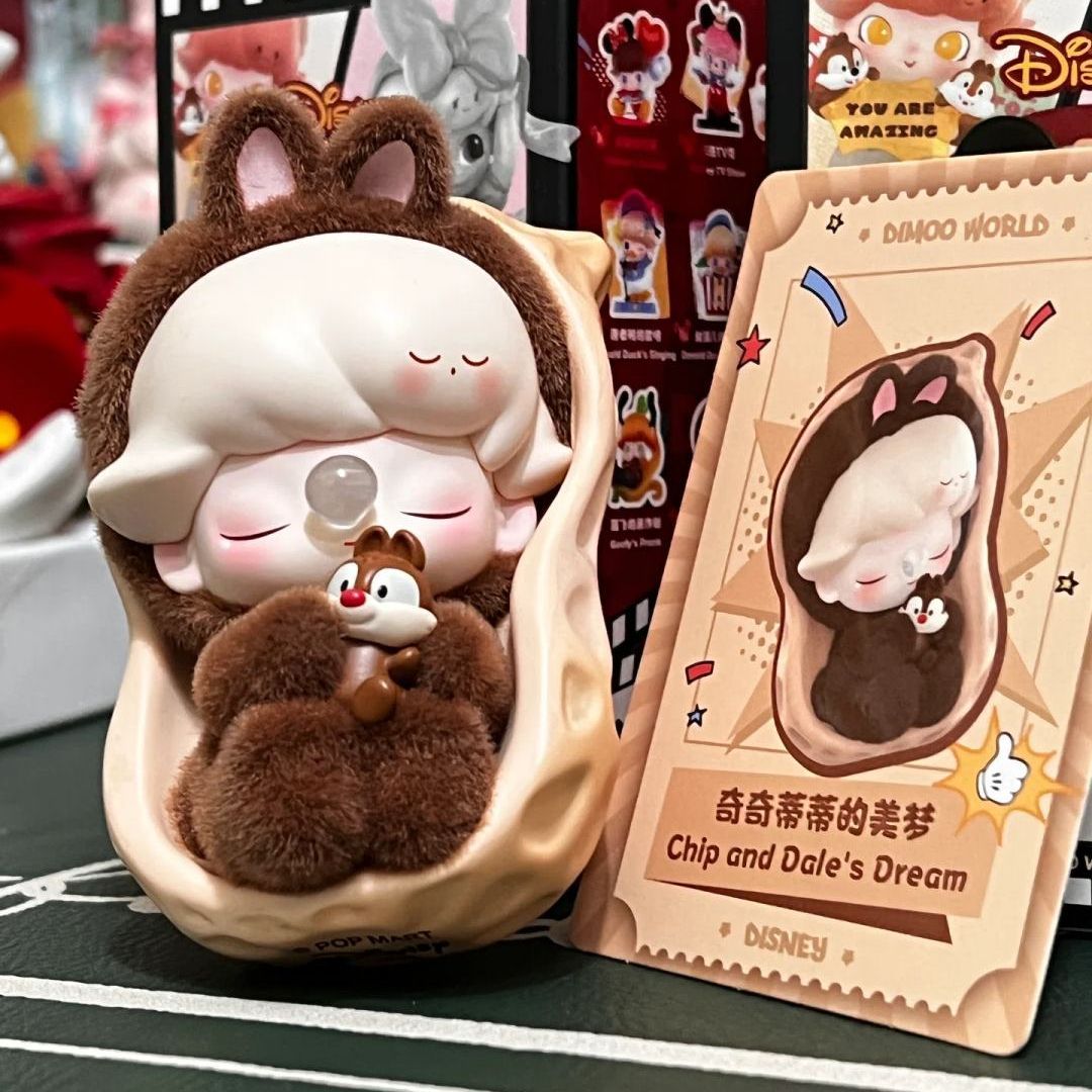 S024 「3/29新作」　DIMOO「Chip and Dales Dream　シリーズ」　ブラインドボックス