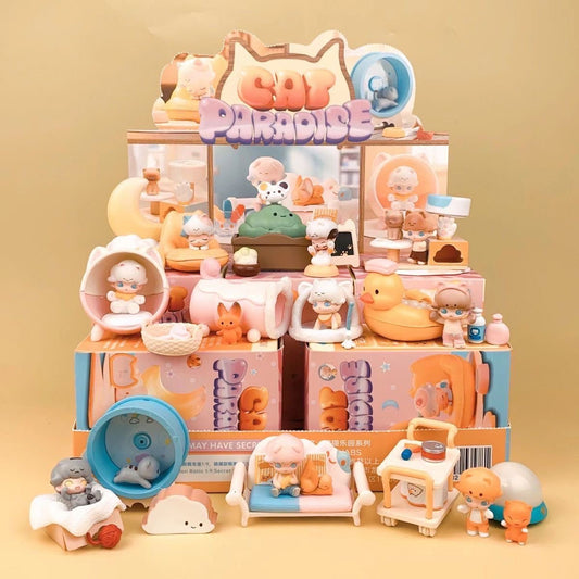 S031 DIMOO新作　ブラインドボックス　猫paradise